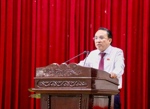 Phó Chủ tịch Thường trực HĐND tỉnh Dương Đình Chỉnh kết luận phiên chất vấn