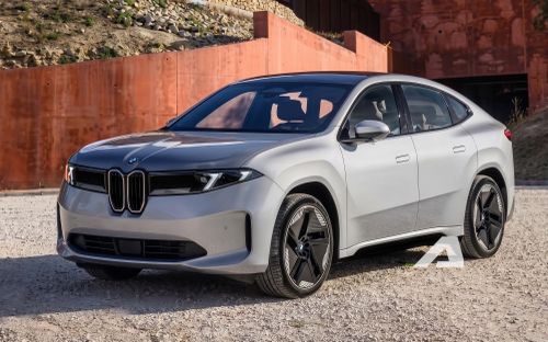 BMW iX4 mới sẽ ra mắt năm nay. Ảnh dựng đồ họa: AP