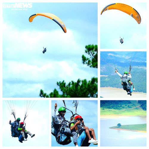 Thời gian bay mỗi chuyến kéo dài hơn 1 giờ đồng hồ và bãi đáp sẽ là cây thông cô đơn bên kia hồ ĐanKia. Sau đó, du khách sẽ được nhân viên đưa về đỉnh LangBiang bằng xe ô tô.
