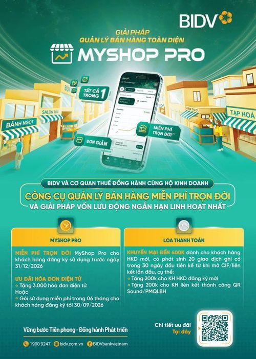 Phần mềm quản lý bán hàng MyShop Pro