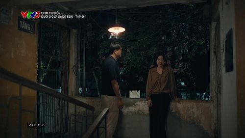 Tài thêm một lần tỏ tình thất bại trước chị Nguyệt. Ảnh VTV