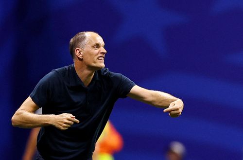  HLV Thomas Tuchel của tuyển Anh có những điều chỉnh không hợp lý cuối trận. 