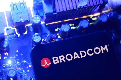  Logo của Broadcom. Ảnh: Reuters. 