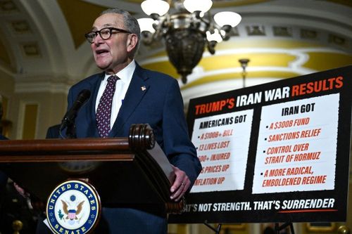  Lãnh đạo đảng Dân chủ tại Thượng viện Mỹ, ông Chuck Schumer. Ảnh: Reuters. 