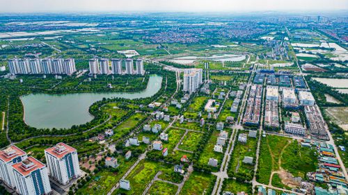 Danh mục 873 dự án thu hồi đất của Hà Nội bao gồm nhiều dự án đô thị, hạ tầng do các doanh nghiệp lớn đầu tư. Ảnh: TN.