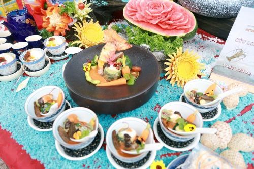 Các món ăn hấp dẫn, giàu chất dinh dưỡng được chế biến từ yến sào Khánh Hòa và các sản vật địa phương