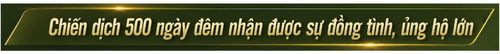Phóng viên: Ông đánh giá như thế nào về tầm quan trọng của Chiến dịch 500 ngày đêm tìm kiếm, quy tập và xác định danh tính liệt sĩ vừa được Chính phủ phát động?