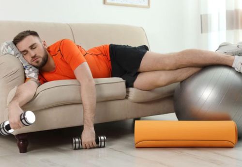 Mất ngủ dẫn đến tăng khoảng thời gian lười vận động.