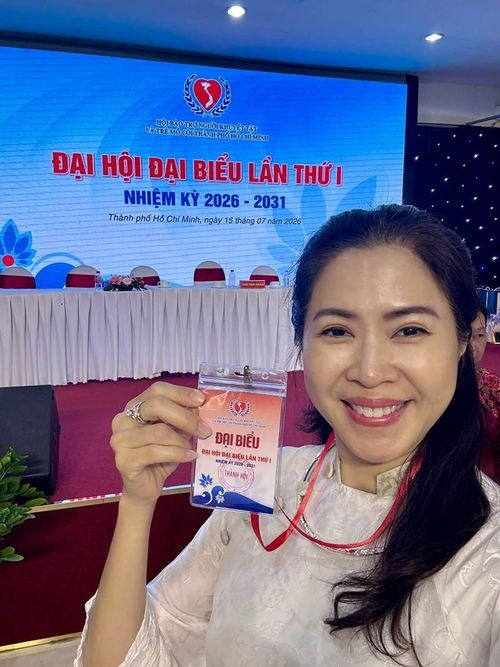 MC Quỳnh Hoa chia sẻ mới được bổ nhiệm làm Ủy viên Ban chấp hành Hội Bảo trợ Người khuyết tật và Trẻ mồ côi TPHCM