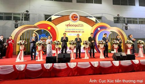 Chiều 16/7, Hội chợ Thương mại Việt - Lào 2026 khai mạc tại thủ đô Viêng Chăn (Lào)
