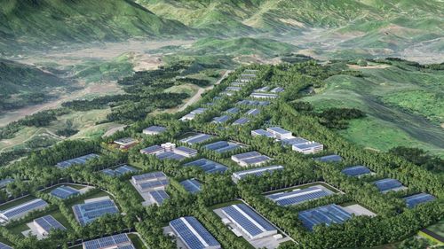 Khu công nghiệp tại xã Gia Phú được quy hoạch đồng bộ, hiện đại, đáp ứng yêu cầu thu hút đầu tư.