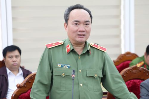 Thiếu tướng Trương Minh Đương, Ủy viên Ban Thường vụ Tỉnh ủy, Giám đốc Công an tỉnh Lâm Đồng thông tin một số vụ việc đang điều tra theo thẩm quyền