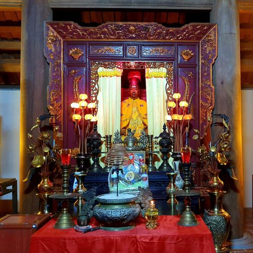 Đền thờ Uy Minh Vương Lý Nhật Quang. Ảnh: Nguyễn Diệu