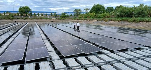 Điện mặt trời nổi không chỉ mở ra cách định giá mới cho hồ chứa, mà còn tạo ra cuộc cạnh tranh giữa các doanh nghiệp năng lượng. Ảnh: Hải Vân