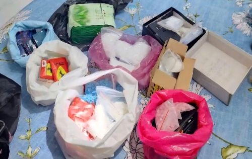 Tang vật trong một vụ án ma túy do Công an TP Hồ Chí Minh triệt phá.