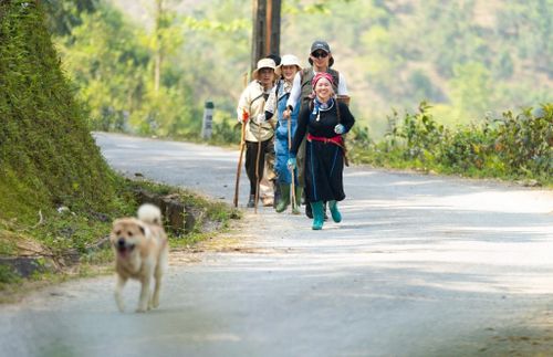 Bản Liền xuất hiện trong 4 tập thuộc chặng đầu tiên của chương trình Gia Đình Haha. Ảnh: Gia Đình Haha.