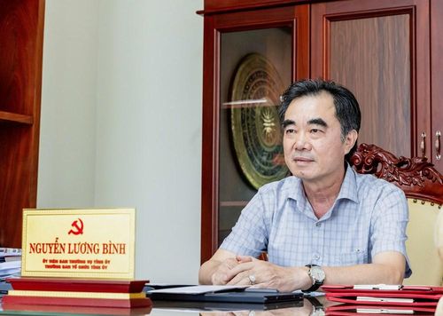 Ông Nguyễn Lương Bình, Trưởng BTC Tỉnh ủy Quảng Trị