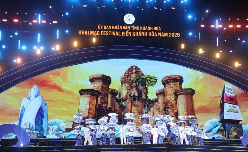 Tiết mục nghệ thuật đặc sắc tại lễ khai mạc