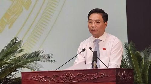 Phó Chủ tịch Quốc hội Nguyễn Doãn Anh phát biểu tại kỳ họp Hội đồng nhân dân tỉnh Thanh Hóa.