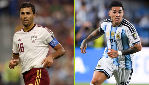 Cuộc đối đầu ở tuyến tiền vệ giữa Rodri và Enzo sẽ rất nóng. Ảnh: FIFA 