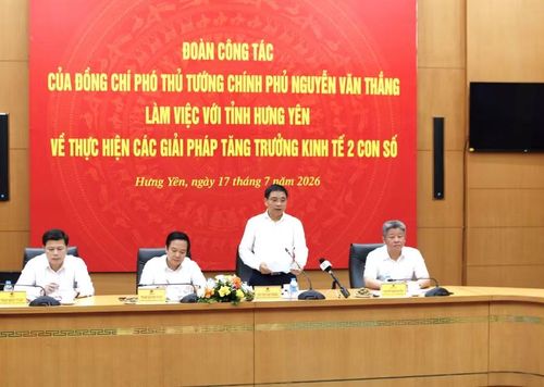 Phó Thủ tướng Chính phủ Nguyễn Văn Thắng chủ trì cuộc làm việc.