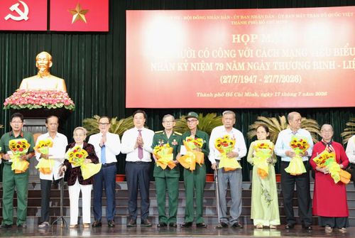TPHCM khẳng định chăm lo người có công với cách mạng không chỉ là thực hiện một chính sách an sinh xã hội đơn thuần, mà còn là trách nhiệm chính trị, là mệnh lệnh từ trái tim.