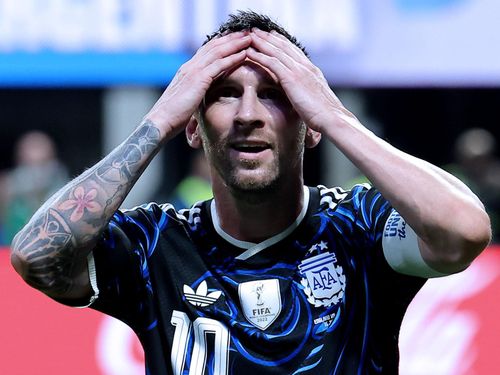 Messi đang có mùa World Cup đặc biệt. Ảnh: AFA