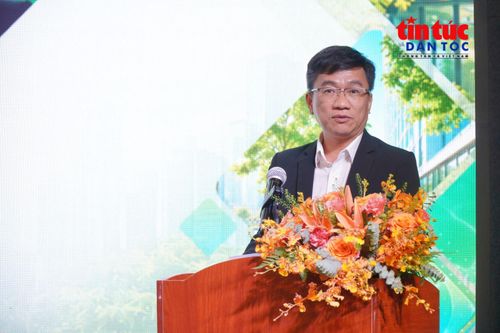 Ông Trần Trọng Tuyên, Phó Giám đốc Sở KH&CN TP Hồ Chí Minh phát biểu khai mạc.