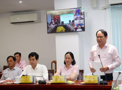 Đại biểu phát biểu tại hội nghị. Ảnh: Lê Thúy Hằng – TTXVN