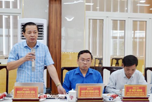 Đại biểu phát biểu tại hội nghị. Ảnh: Phương Hằng