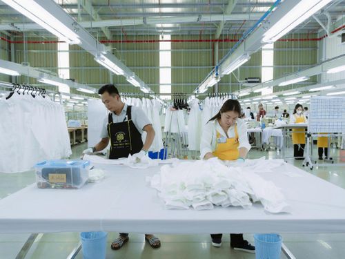 May công nghiệp ở CCN Nam Hà 2, xã Trà Tân