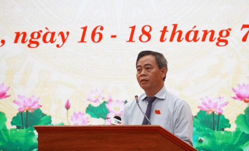 Chủ tịch HĐND tỉnh Nguyễn Đăng Quang phát biểu bế mạc kỳ họp