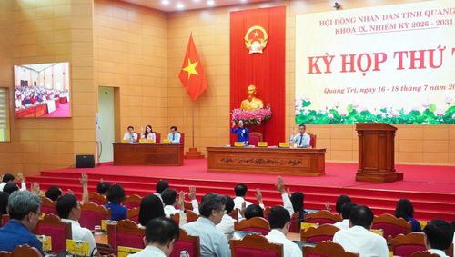 Các đại biểu biểu quyết thông qua các nghị quyết