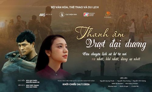 Bộ phim "Thanh âm vượt đại dương" sẽ khởi chiếu từ ngày 24-7. Ảnh: BTC
