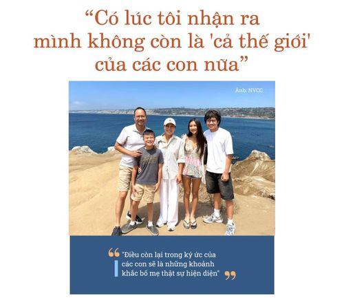 - Chị từng chia sẻ chỉ vài năm nữa các con sẽ có thế giới riêng. Gần đây, có khoảnh khắc nào khiến chị nhận ra điều đó rõ ràng nhất và thấy mình cần trân trọng hơn từng khoảng thời gian được đồng hành cùng các con?