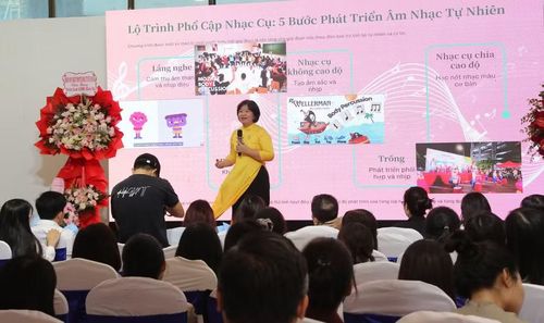 TS. Nguyễn Diệu Hương - Founder Qibi Group chia sẻ tại Hội thảo.