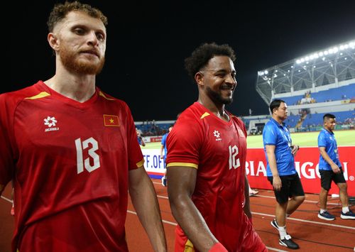 Xuân Son có duyên ghi bàn vào lưới Myanmar.