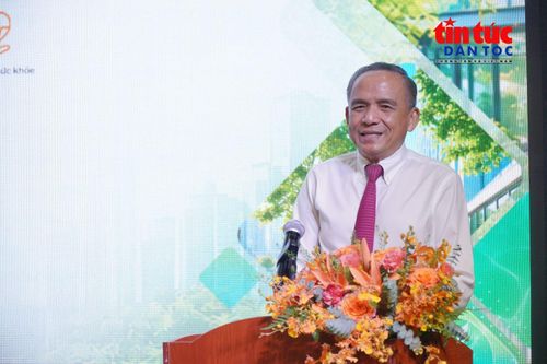 Ông Lê Hoàng Châu, Chủ tịch Hiệp hội Bất động sản TP Hồ Chí Minh chia sẻ tại phiên thảo luận.