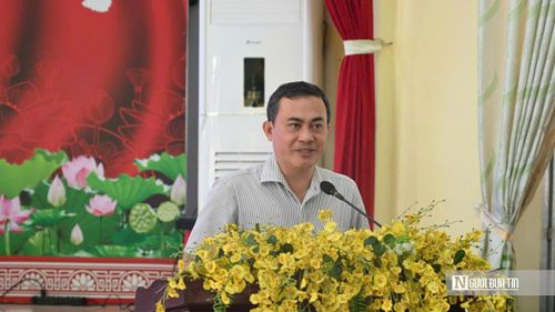 Ông Lê Trường Sơn, Ủy viên Ban Thường vụ Thành ủy, Phó Chủ tịch UBND thành phố Đồng Nai, phát biểu tại chương trình.