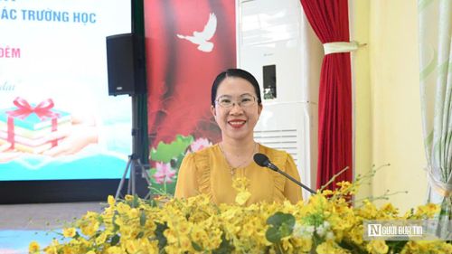 Bà Nguyễn Thị Minh Tiền, Phó Chủ tịch UBND xã Nha Bích.
