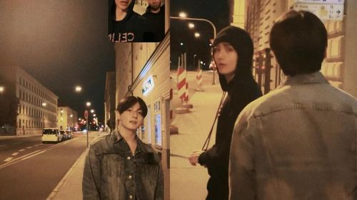 Jungkook và V khiến người hâm mộ thích thú với khoảnh khắc sánh bước. (Nguồn: Instagram nhân vật)