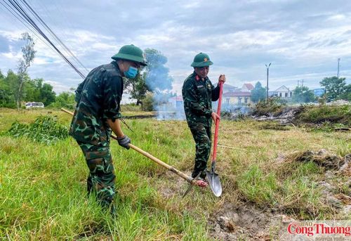 Hoạt động tìm kiếm, quy tập hài cốt liệt sĩ của Đội 192 tại khu vực ga Hương Thủy.