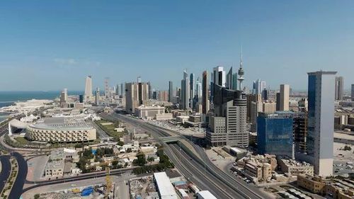 Toàn cảnh thành phố Kuwait nhìn từ trên cao, ngày 28/2/2026. Ảnh: Reuters.
