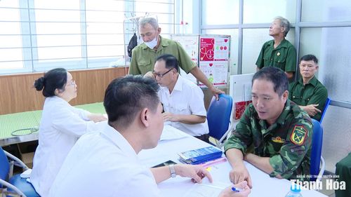 Chương trình góp phần nâng cao chất lượng chăm sóc sức khỏe cộng đồng và tri ân các cựu chiến binh nhân kỷ niệm Ngày Thương binh - Liệt sĩ 27/7.