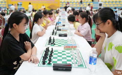 Các kỳ thủ thi đấu ở nội dung Vô địch nữ.
