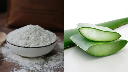 Có thể kết hợp bột gạo với nha đam, sữa chua không đường, mật ong để làm thành mặt nạ dưỡng da. Ảnh minh họa