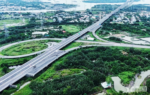 Cao tốc Bến Lức - Long Thành đã cơ bản hoàn thiện chuẩn bị thông tuyến.