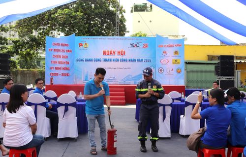 Hoạt động tuyên truyền phòng cháy, chữa cháy cho đoàn viên, thanh niên công nhân