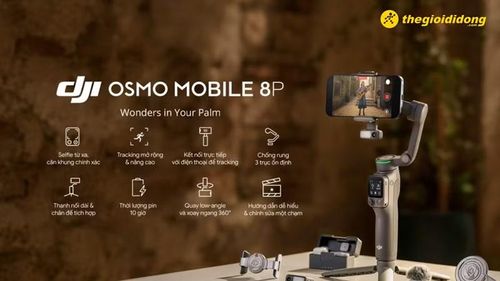 DJI Osmo Mobile 8P phù hợp với các cảnh quay có chủ thể di chuyển liên tục.