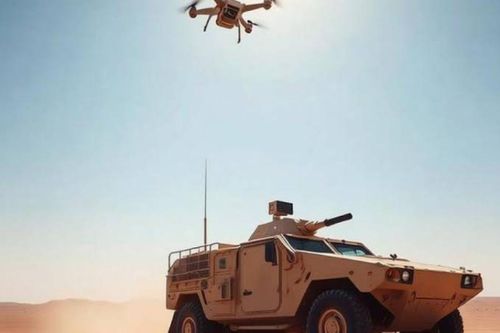 Hệ thống ForceField bảo vệ phương tiện cơ động trước mối đe dọa từ UAV. Nguồn: C-UAS Hub